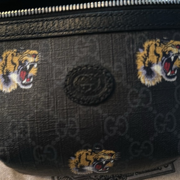 GG BELT BAG WITH TIGER PRINT - Picture 2 of 10